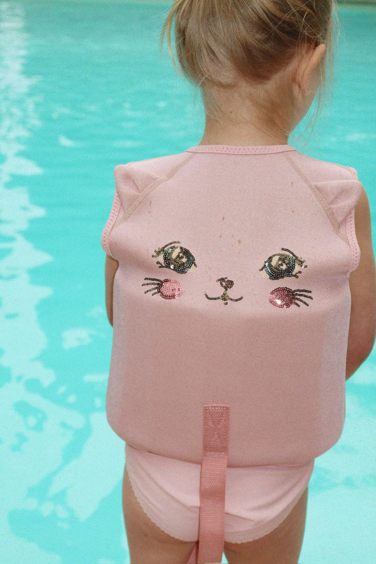 * Konges Sløjd Zwemvest | Kitty Powder Pink - Image 3