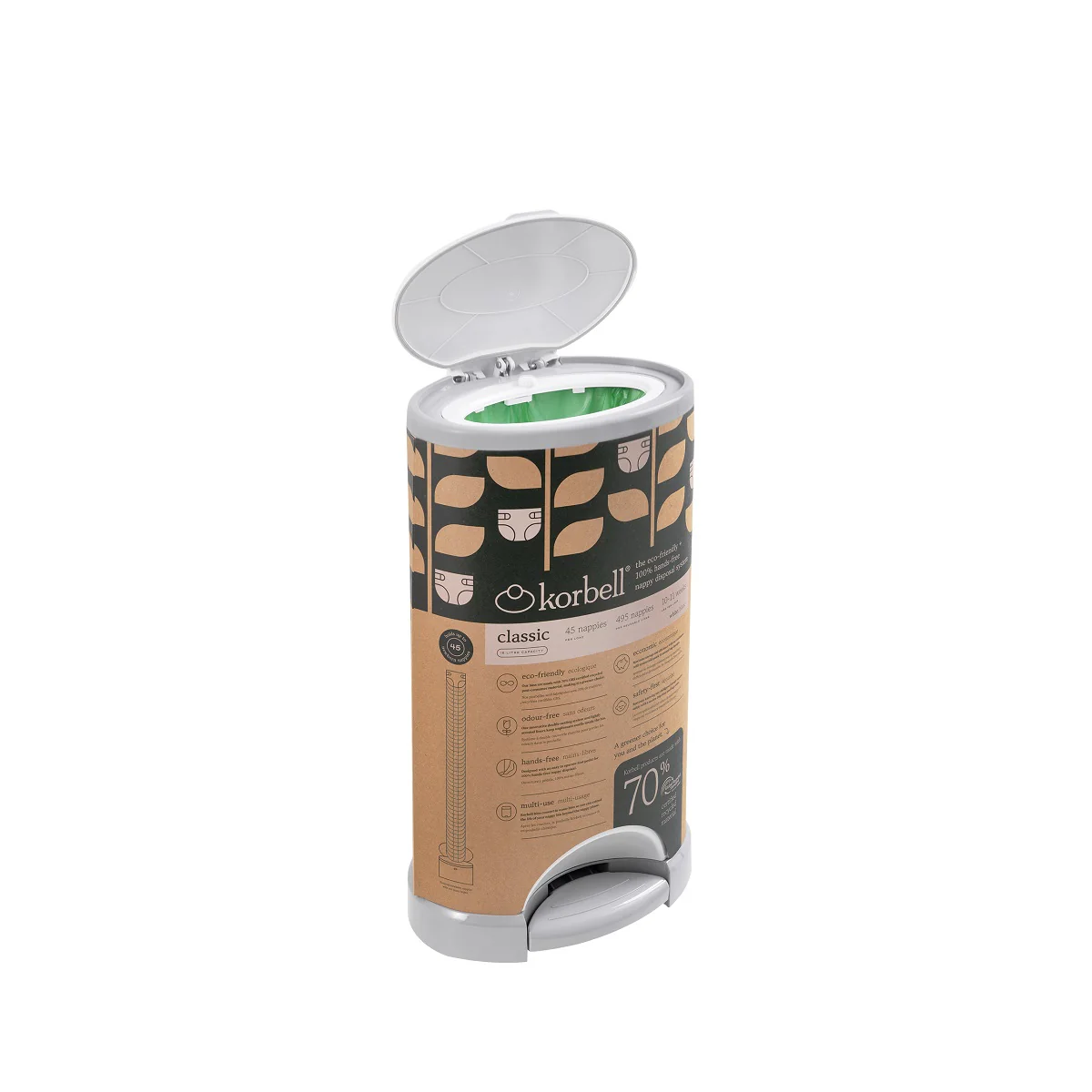 Korbell Luieremmer 16l | Wit - Image 6