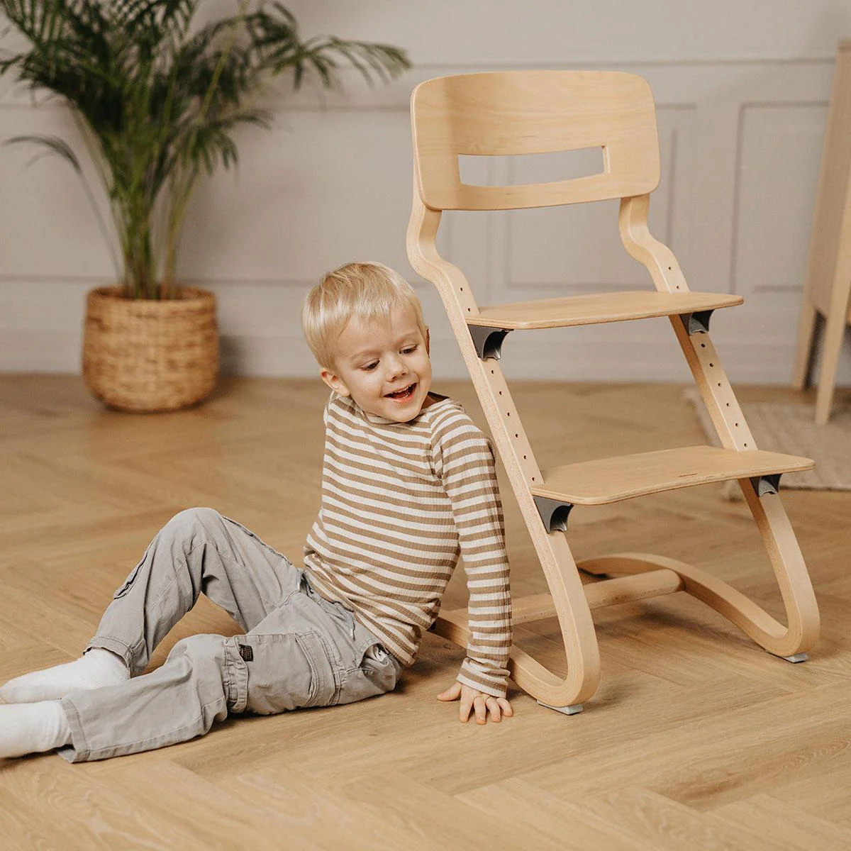 Leander Louie Eetstoel | Beech Natural - Image 3