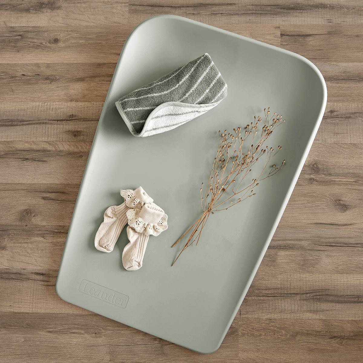 Leander Matty Mini Verschoonkussen | Sage Green - Image 5
