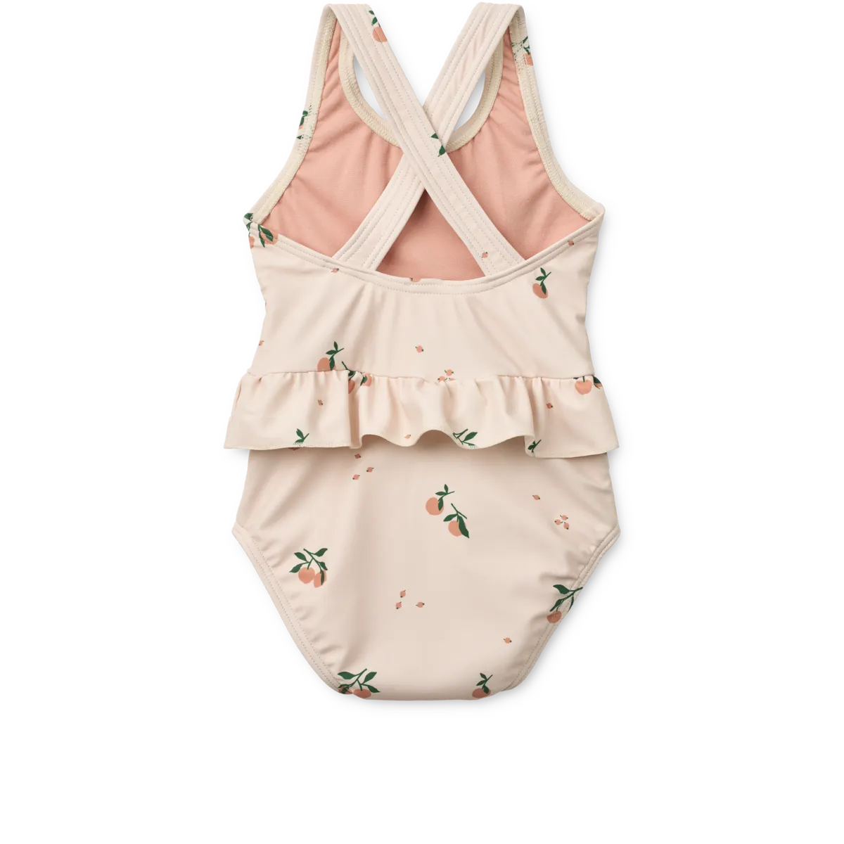 * Liewood Amara UV Baby Badpak | Peach / Sea Shell - Image 2