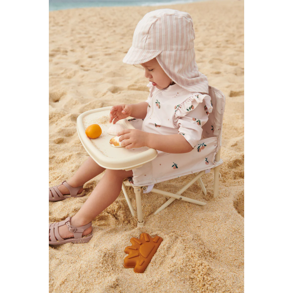 * Liewood Amel Swim UV Jumpsuit | Peach / Sea shell - Image 4