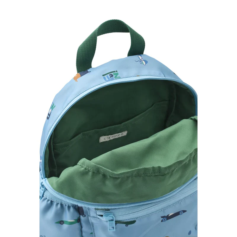 Liewood Andreas Rugzak | Fun / Beach Blue - Image 3