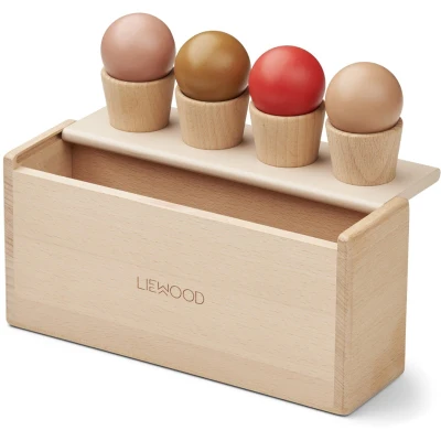 * Liewood Bay Ice Cream Toy 4-pack | Rose Multi Mix - Image 2