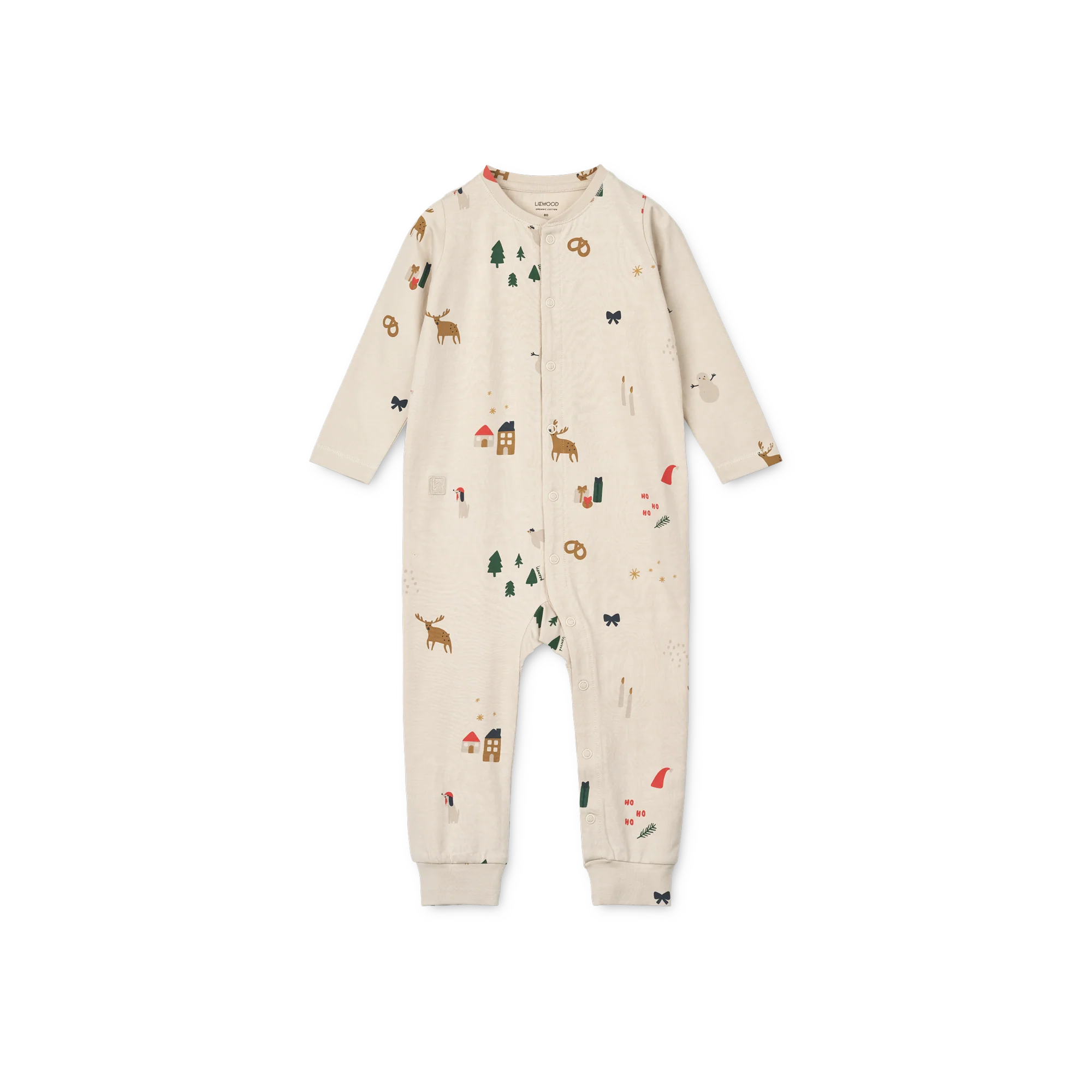 * Liewood Birk Printed Pyjamas Jumpsuit | Holiday / Sandy