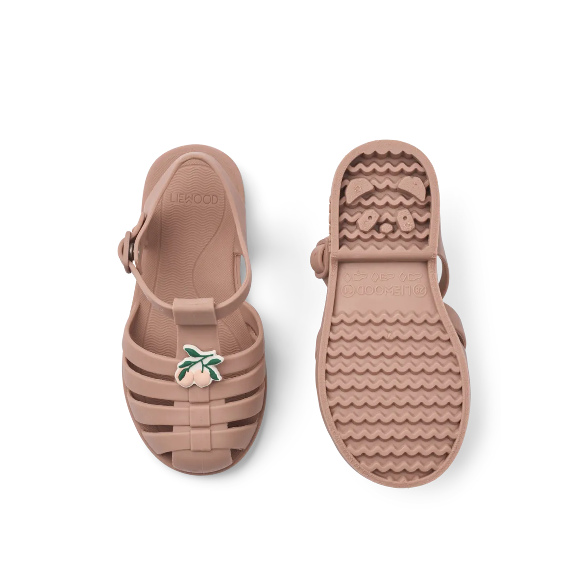 * Liewood Bre Sandalen Charm | Peach / Dark Rose - Image 5