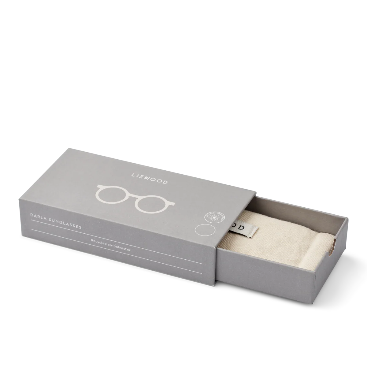 Liewood Darla Zonnebril 1-3Y | Peach / Sea shell - Image 3