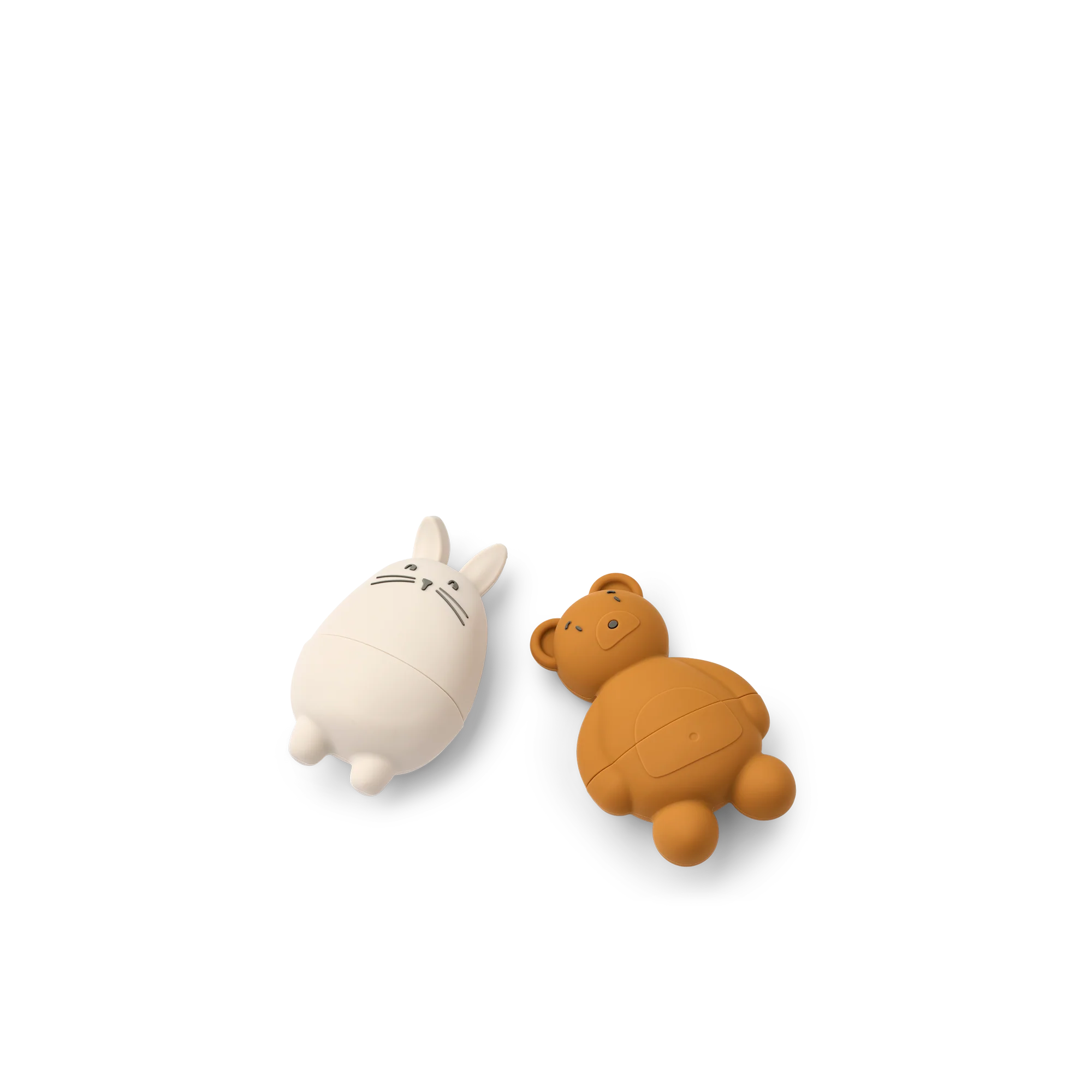 * Liewood Duncan Classic Silicone Bad Speeltjes | Sandy / Mustard Mix - Image 2