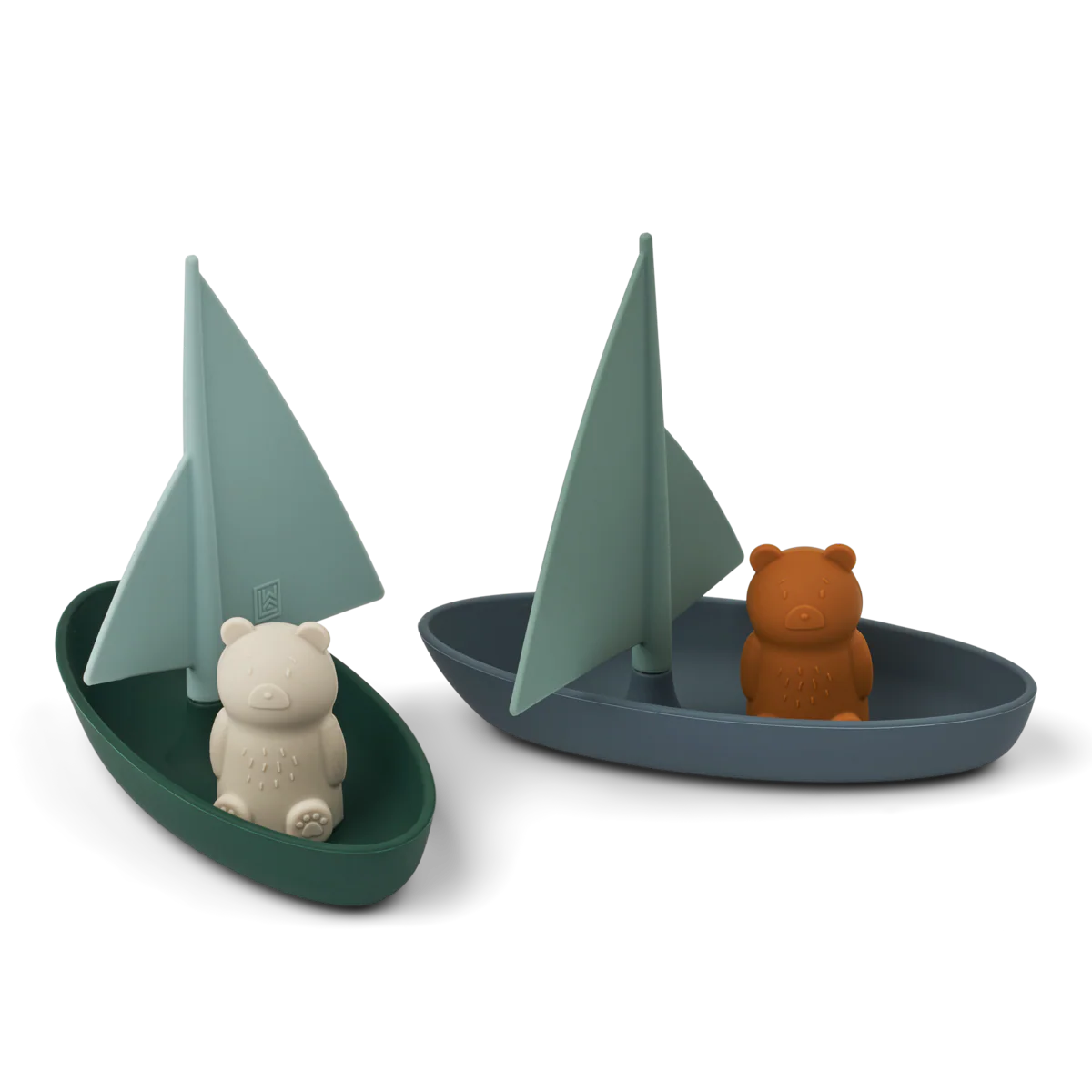 * Liewood Ensley Boats 2-Pack | Whale blue multi mix