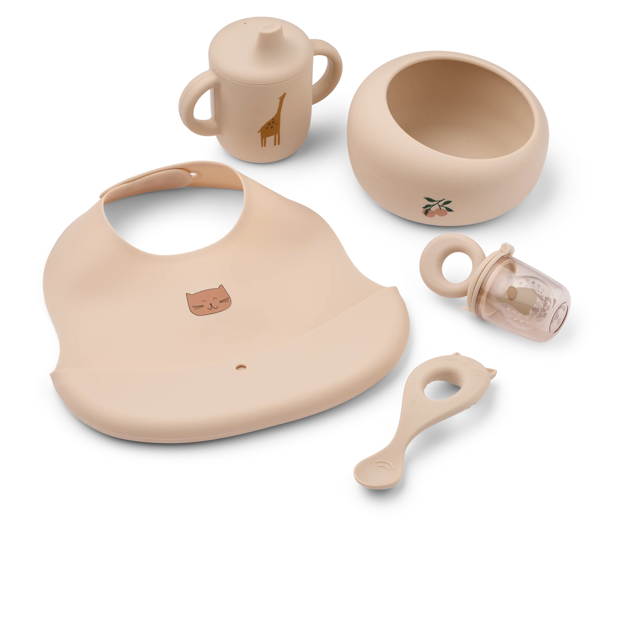 * Liewood Mileah Baby Eetset | Apple Blossom