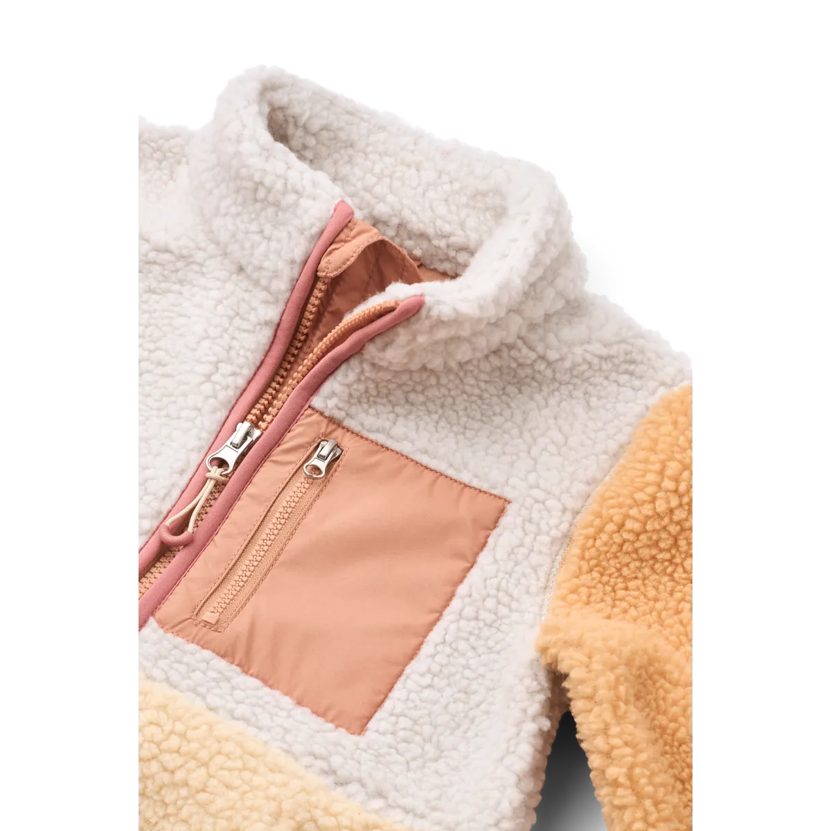 * Liewood Nolan Pile Jacket | Apple Blossom - Image 3