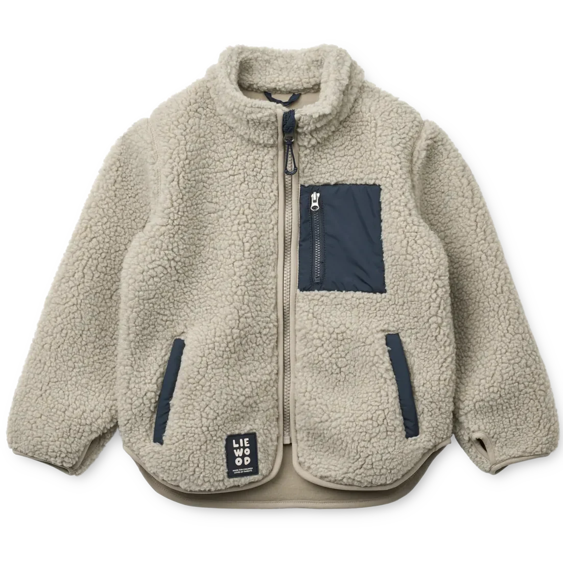 * Liewood Nolan Pile Jacket | Mist