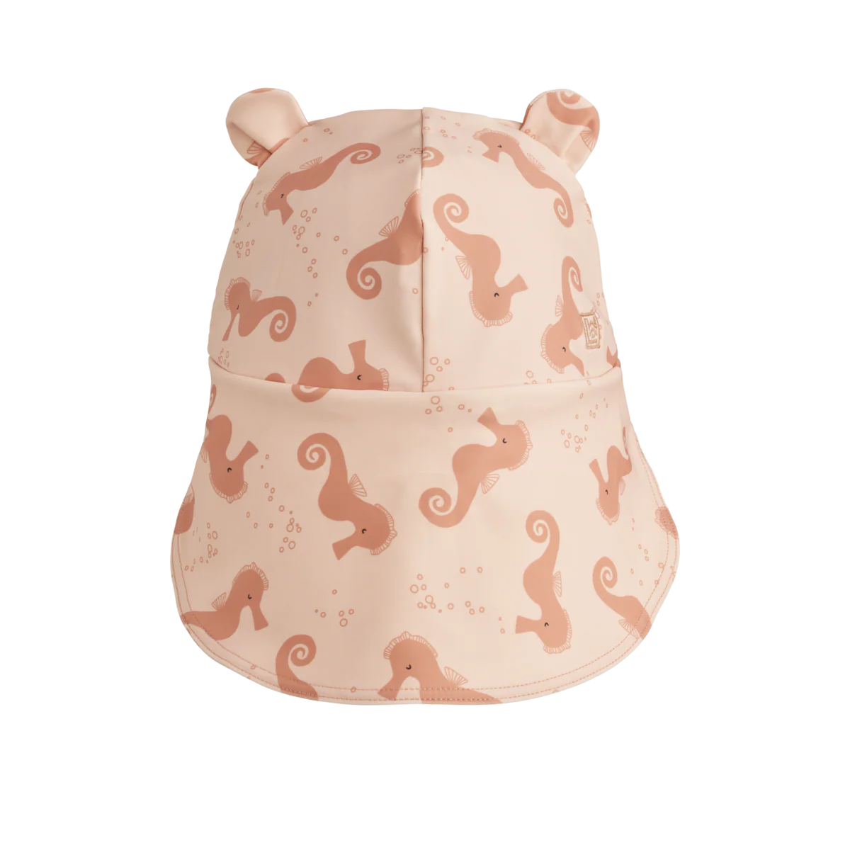 * Liewood Senia UV Zonnehoedje Met Oortjes | Seahorse / Apple blossom - Image 2