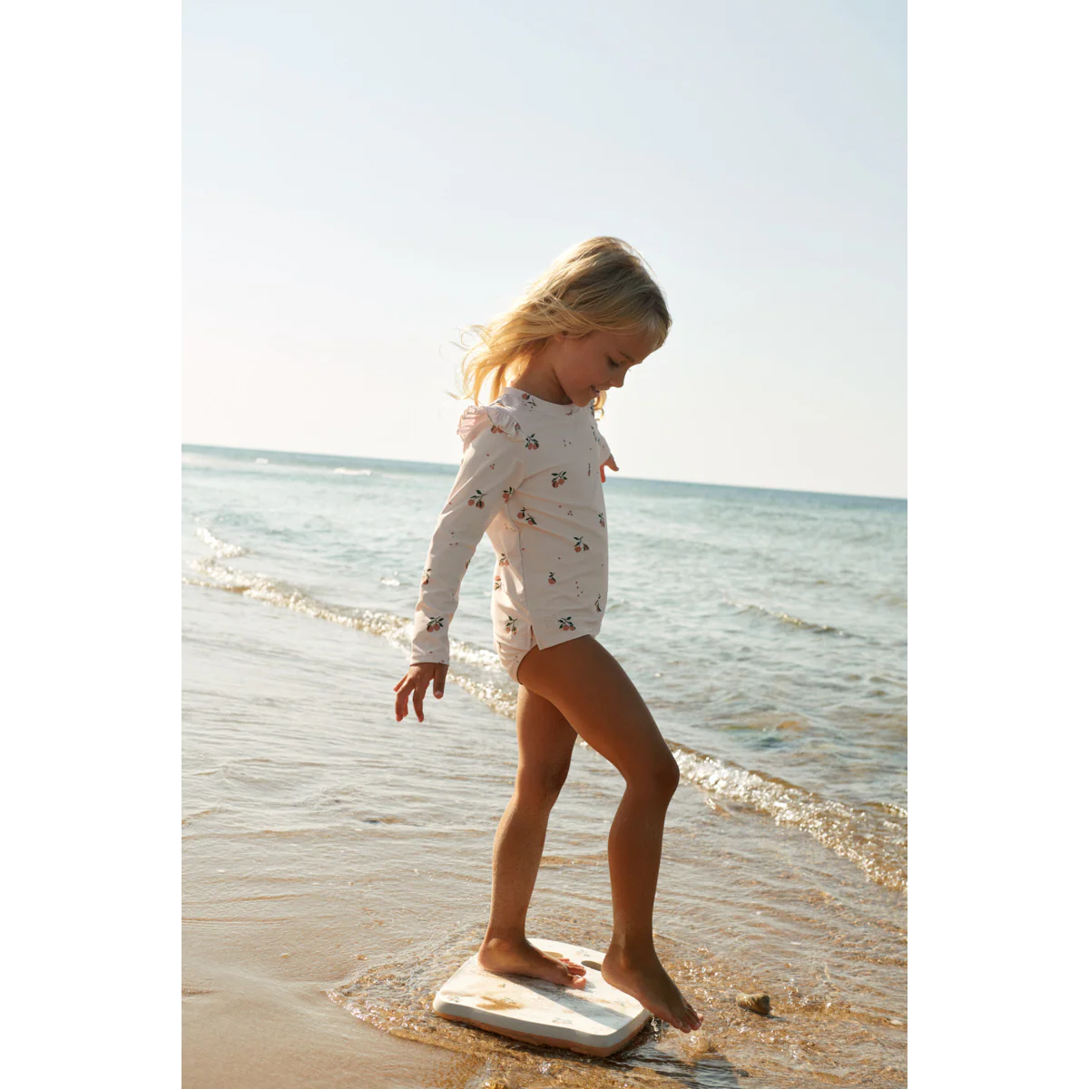 * Liewood Tenley Zwem UV T-shirt | Peach / Sea shell - Image 3