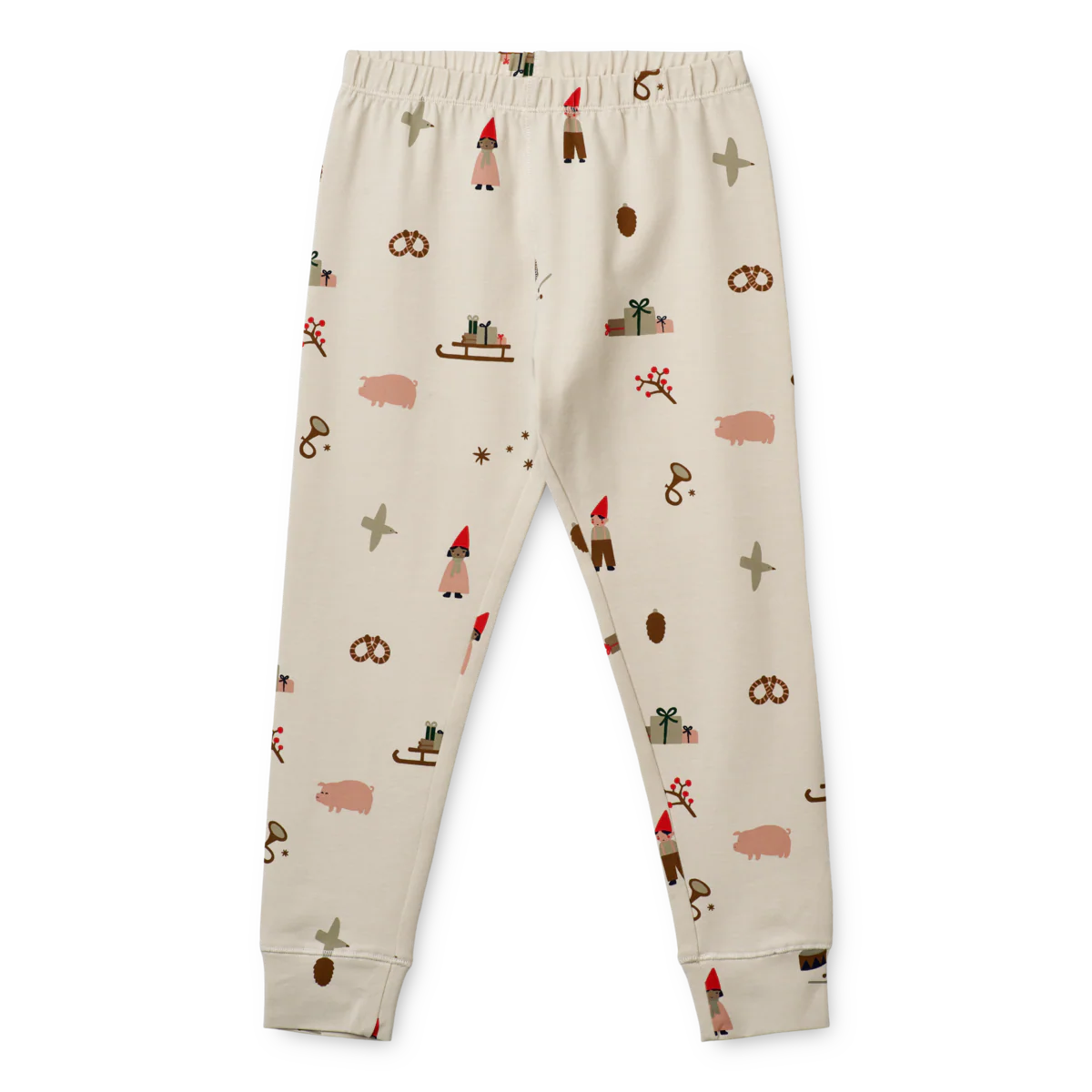 * Liewood Wilhelm Pyjama Set | Christmas Holiday Sandy - Image 4