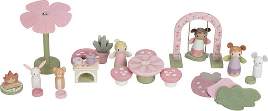 Little Dutch Houten Poppenhuis Feeënhuisje | Fairy Garden - Image 4