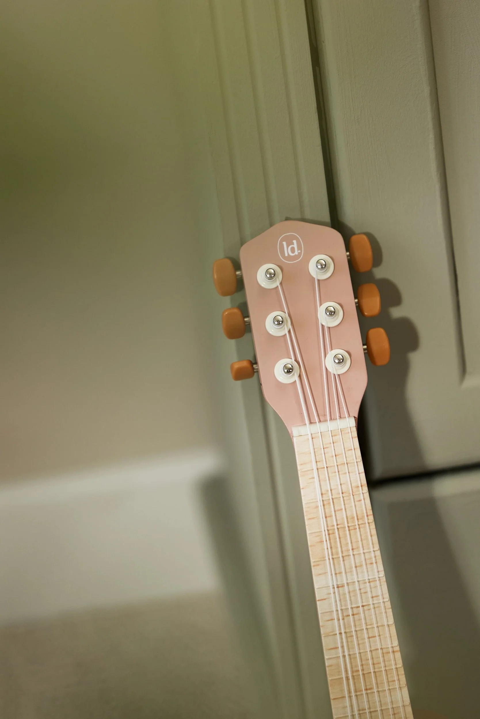 Little Dutch Houten Gitaar Safari Friends | Roze - Image 4