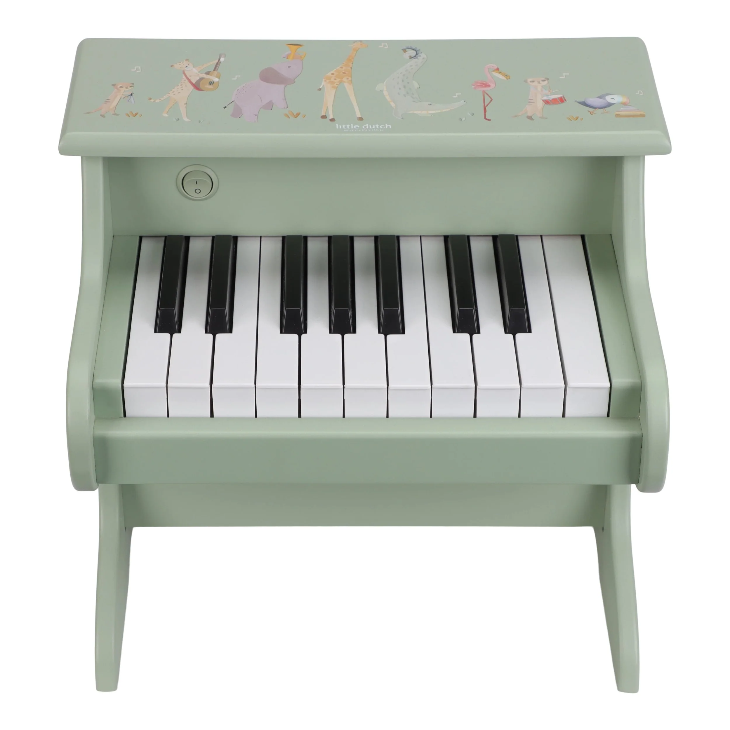 Little Dutch Houten Piano Safari Friends | Groen