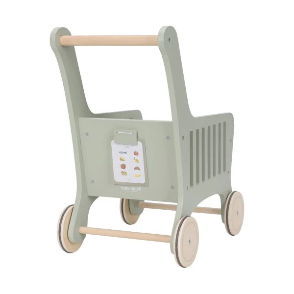 Little Dutch Houten Winkelwagen + Shopper + Accessoires - Image 3