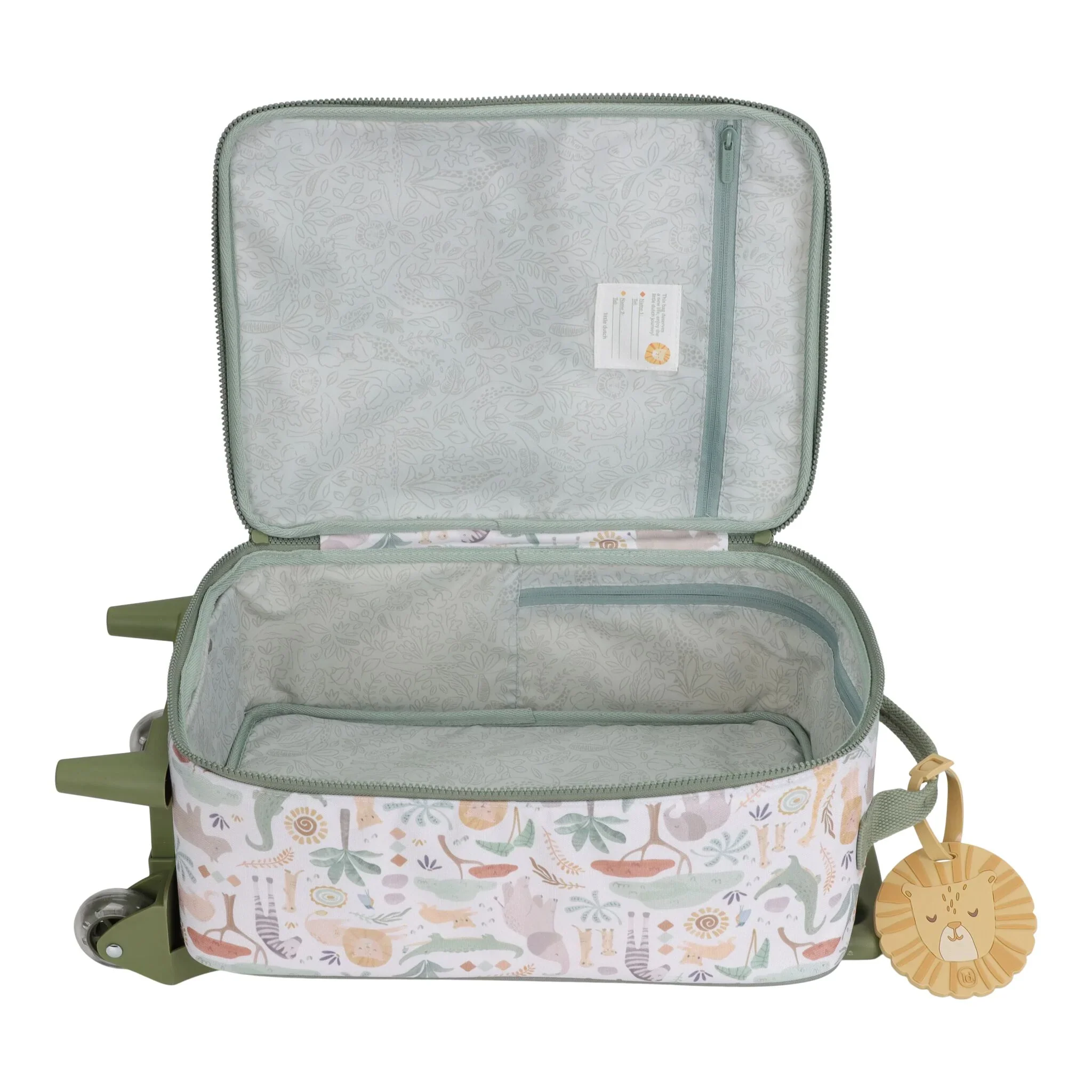 Little Dutch Kinderkoffer Trolley | Safari Friends - Image 2