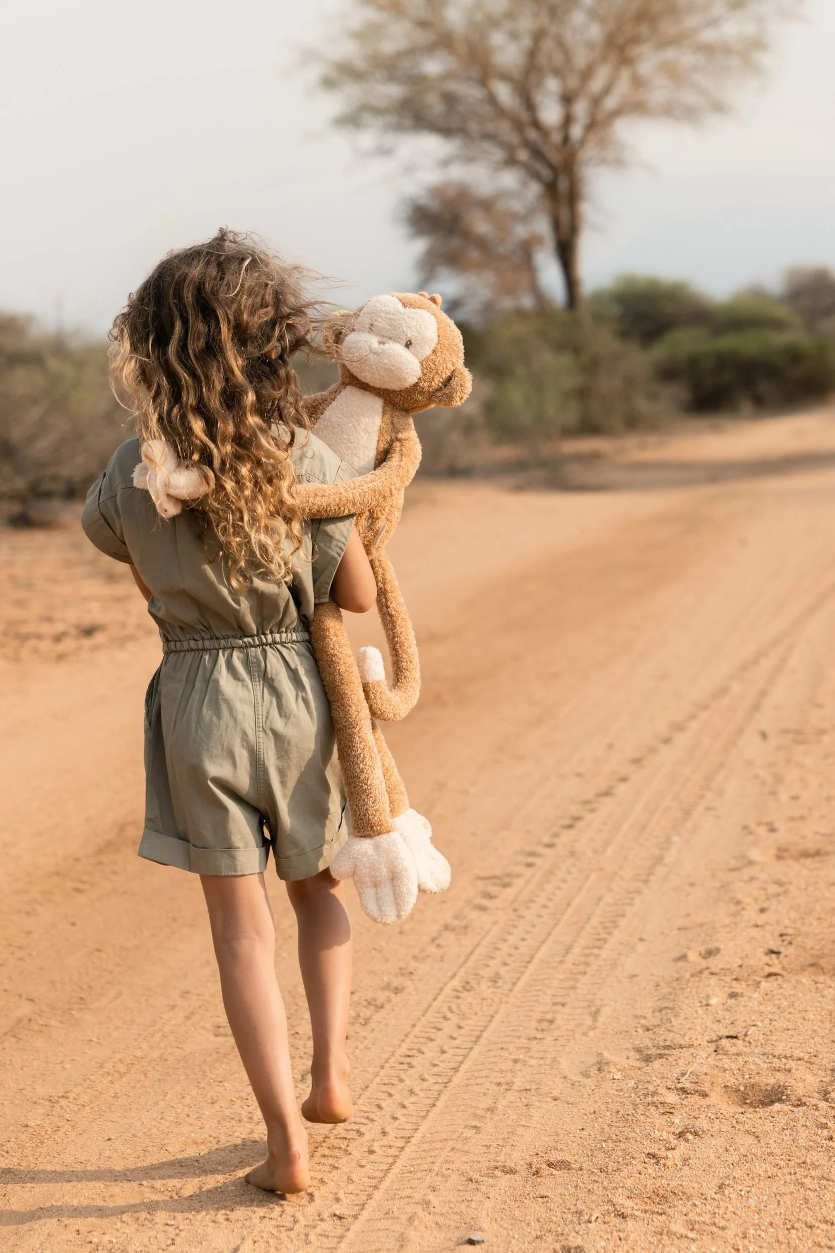 Little Dutch Knuffel Safari Friends | Aap XL - Image 5