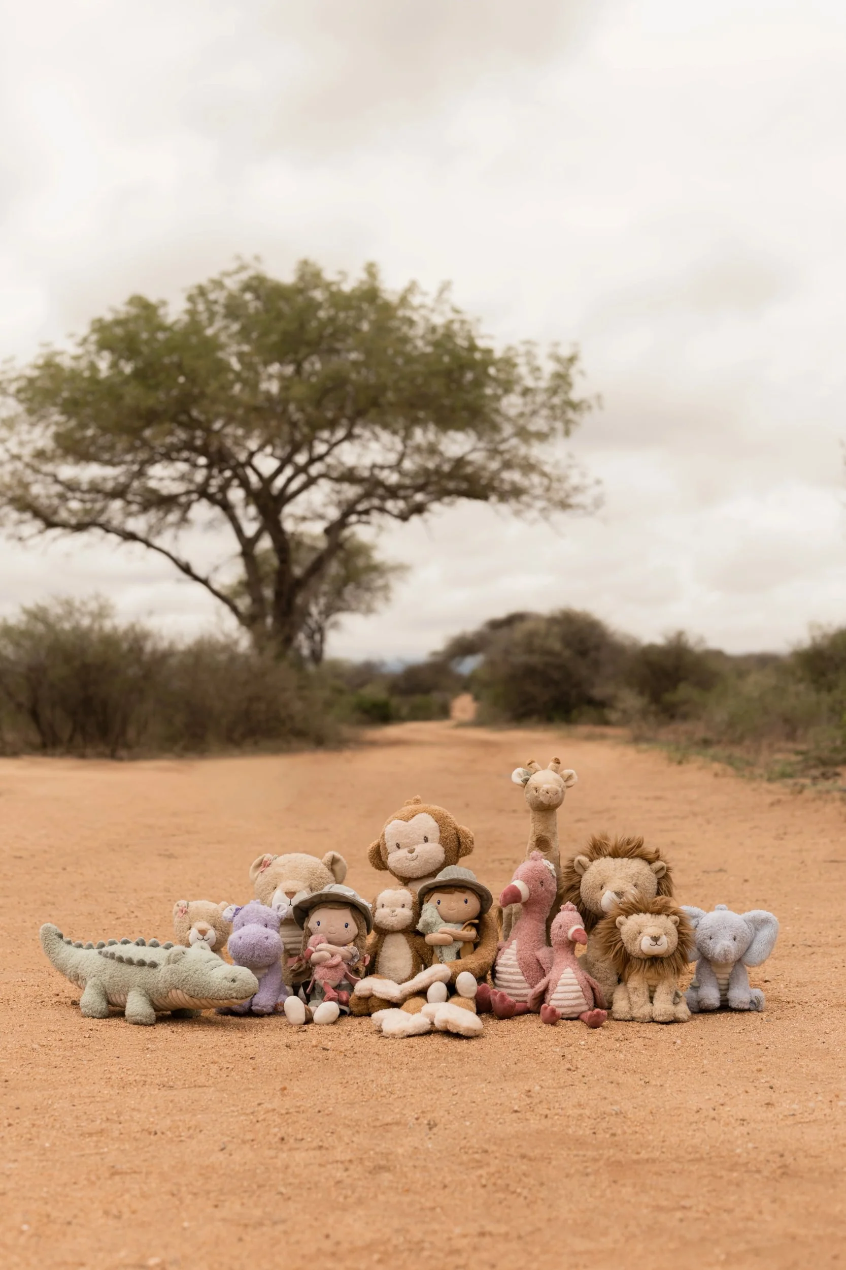 Little Dutch Knuffel Safari Friends | Aap XL - Image 6