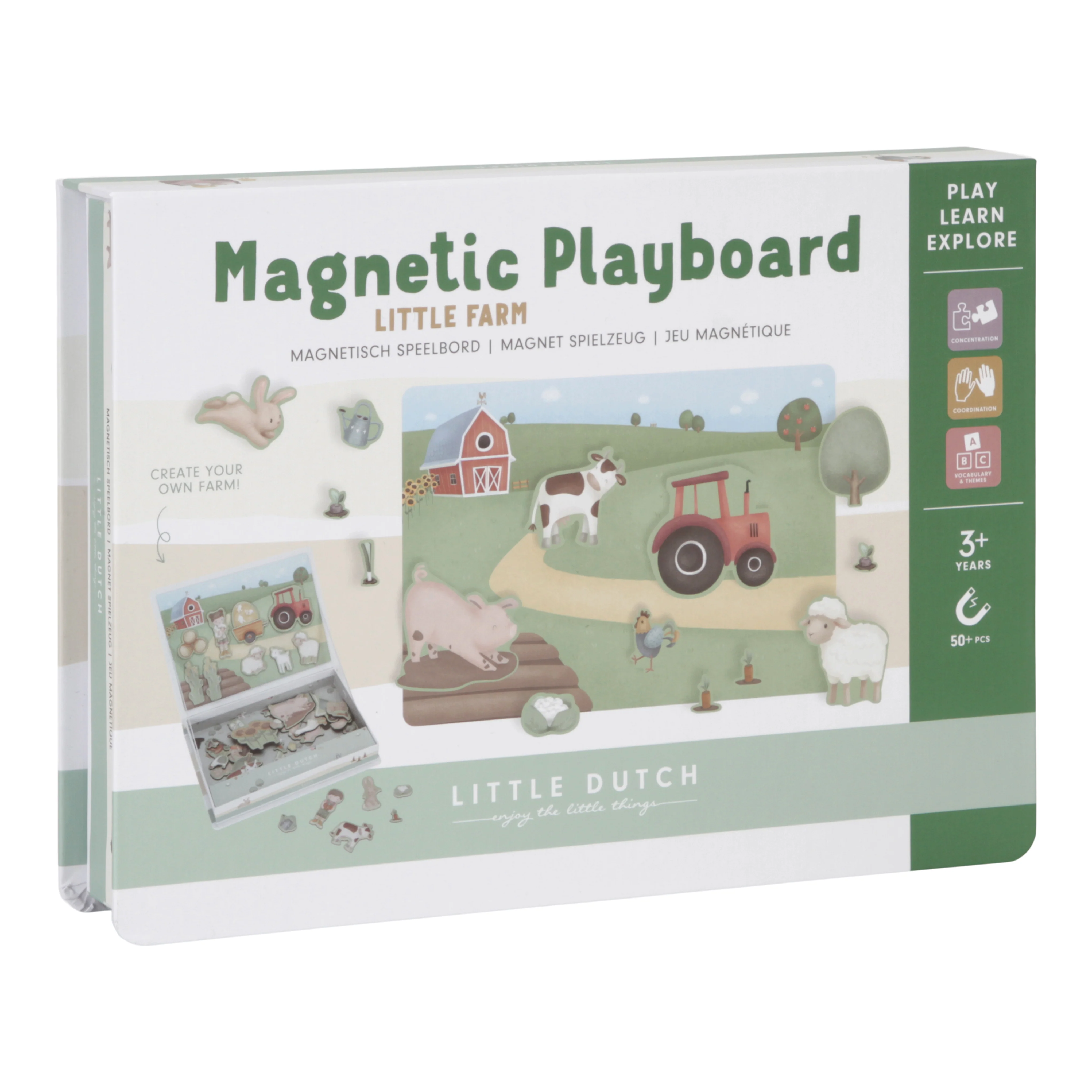 Little Dutch Magnetisch Speelbord | Little Farm - Image 3