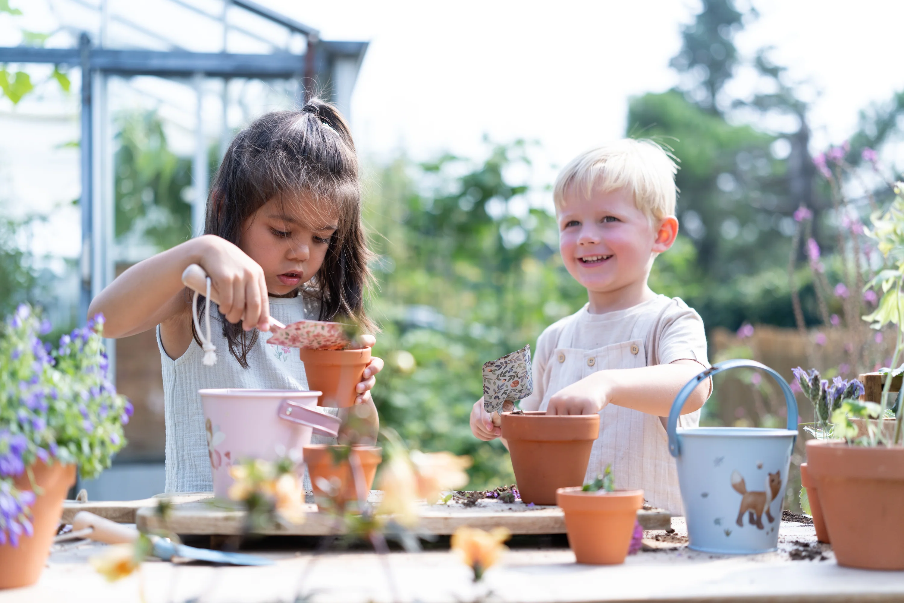Little Dutch Metalen Emmertje | Fairy Garden - Image 2