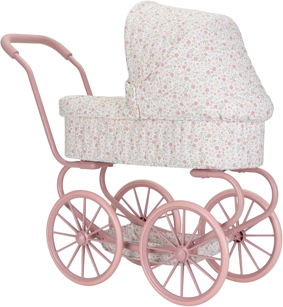 Little Dutch Metalen Poppenwagen | Soft Flowers - Image 5