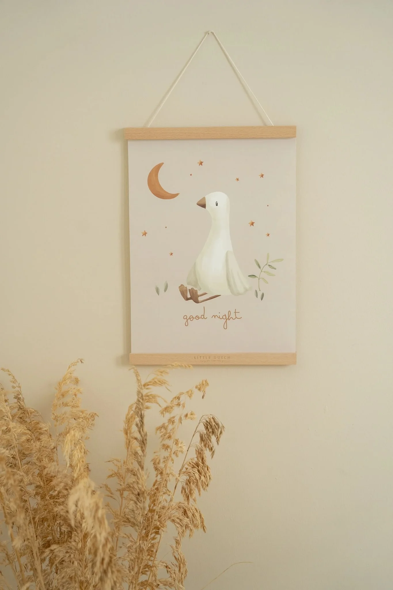 * Little Dutch Poster A3 Little Goose | Beige - Image 2