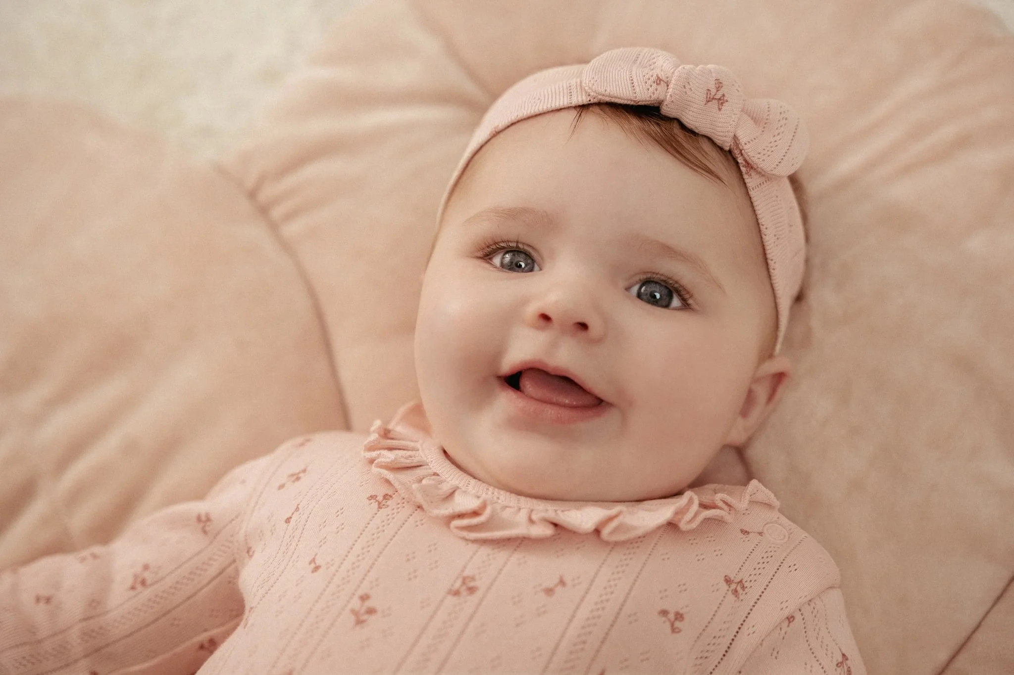 * Little Dutch Romper Lange Mouw | Fairy Flowers Roze - Image 2