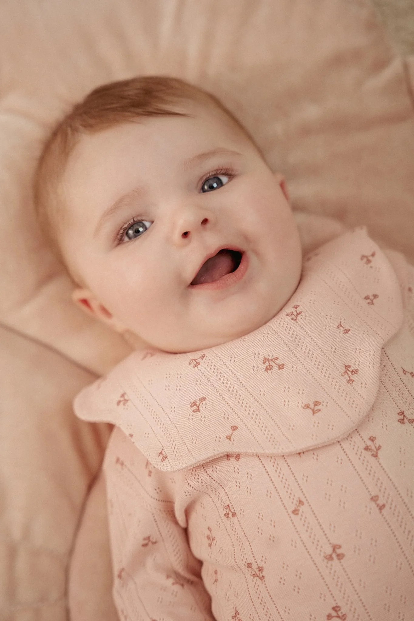 * Little Dutch Romper Lange Mouw | Fairy Flowers Roze - Image 3