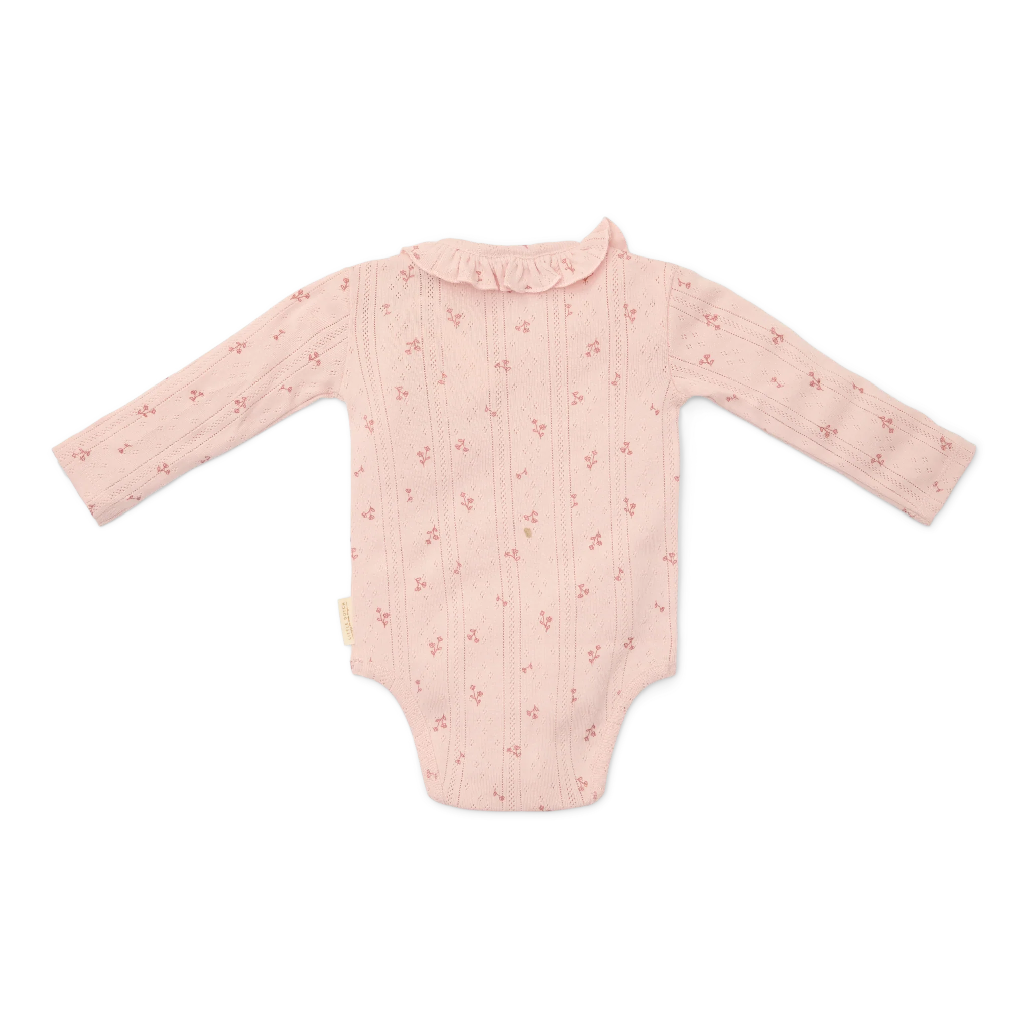 * Little Dutch Romper Lange Mouw | Fairy Flowers Roze - Image 4