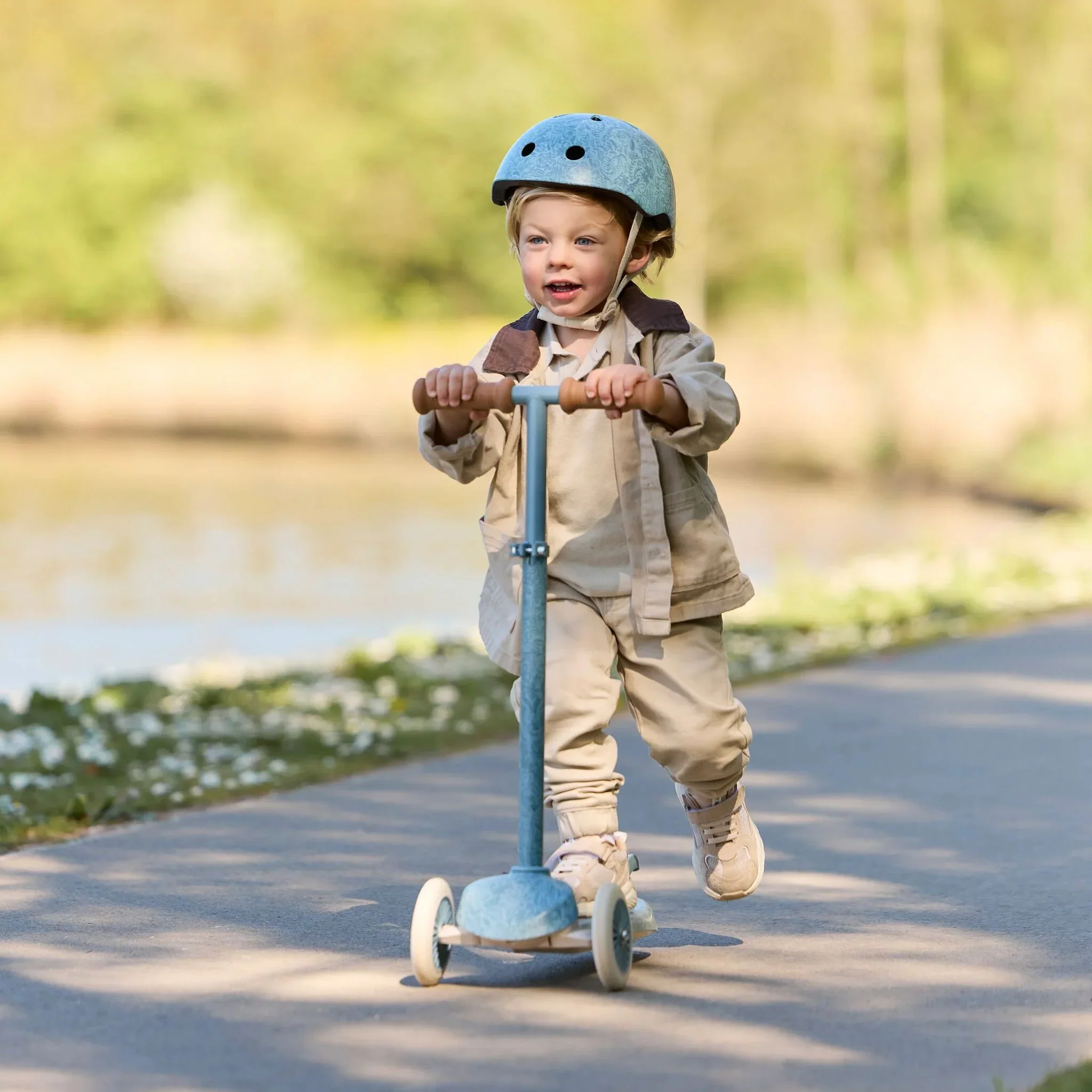 Little Dutch Step 3-wieler | Blauw Safari Dreams - Image 2