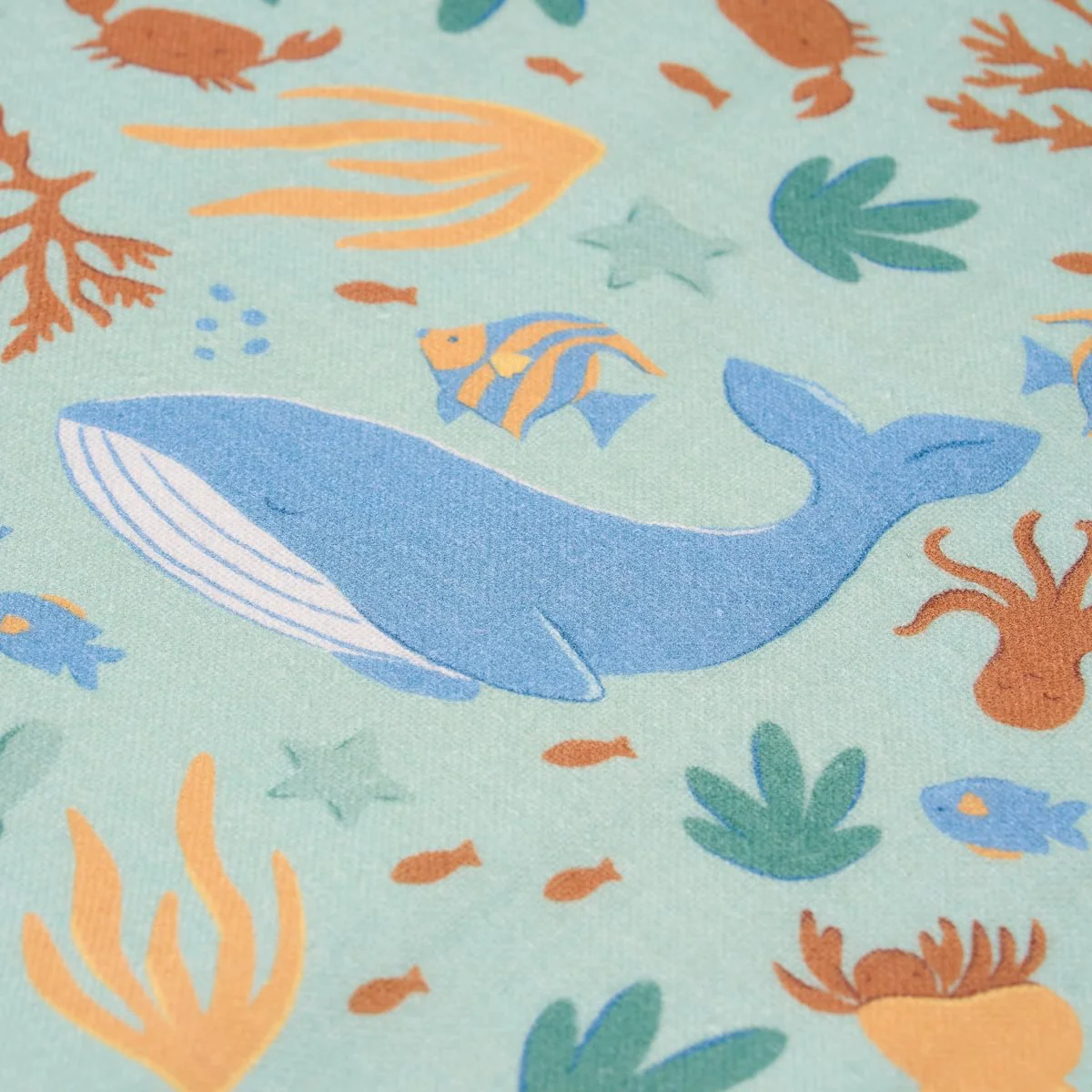 Little Dutch Strandponcho | Ocean World Multicolour - Image 3