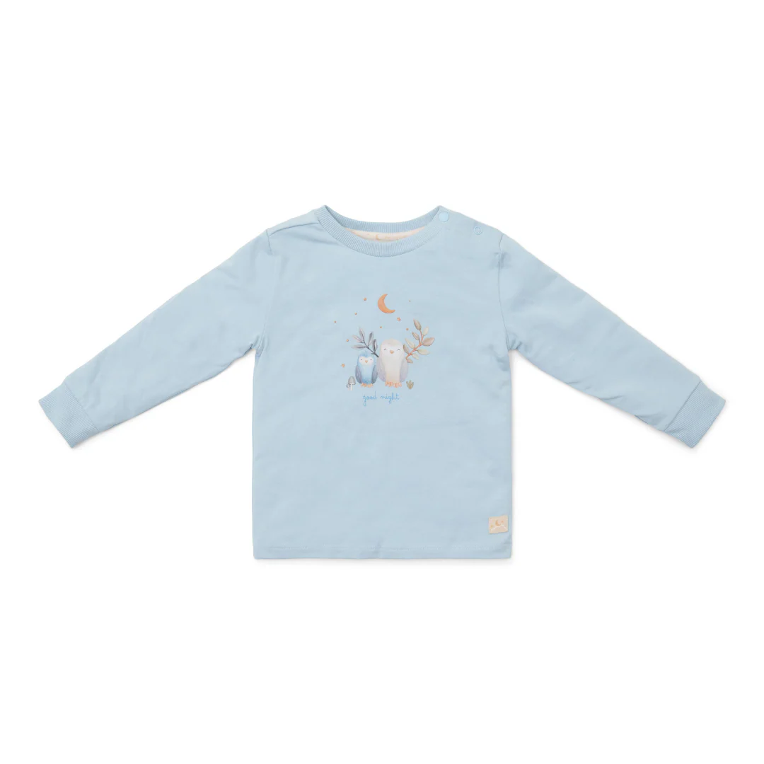 * Little Dutch Twee-delige Pyjama Forest Adventures | Blauw