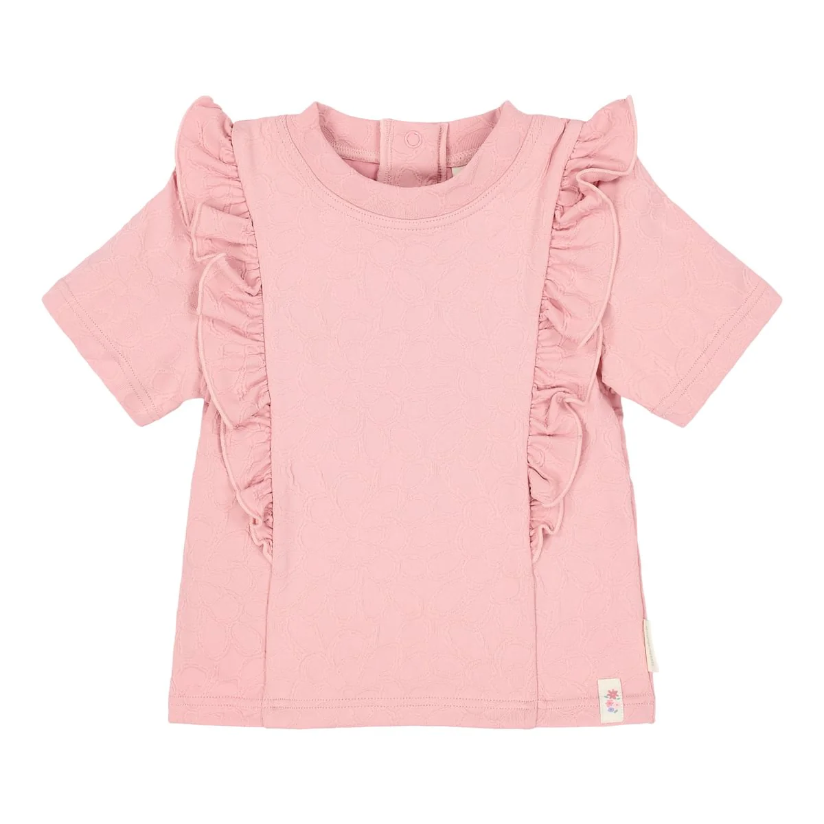 * Little Dutch UV Zwemshirt Korte Mouwen | Dreamy Pink Rose