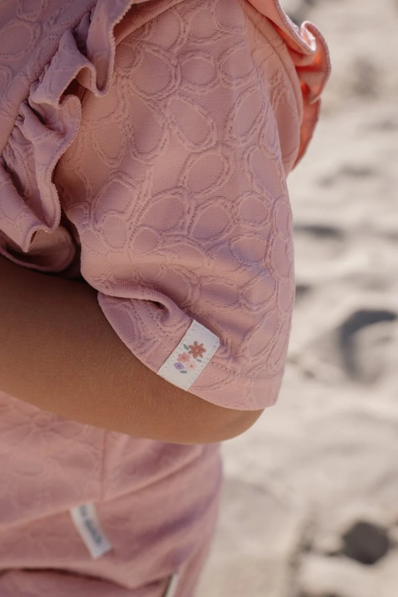 * Little Dutch UV Zwemshirt Korte Mouwen | Dreamy Pink Rose - Image 12