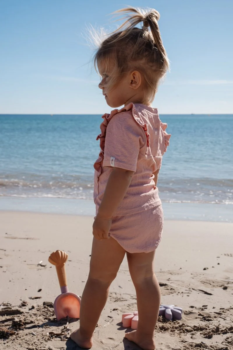 * Little Dutch UV Zwemshirt Korte Mouwen | Dreamy Pink Rose - Image 13