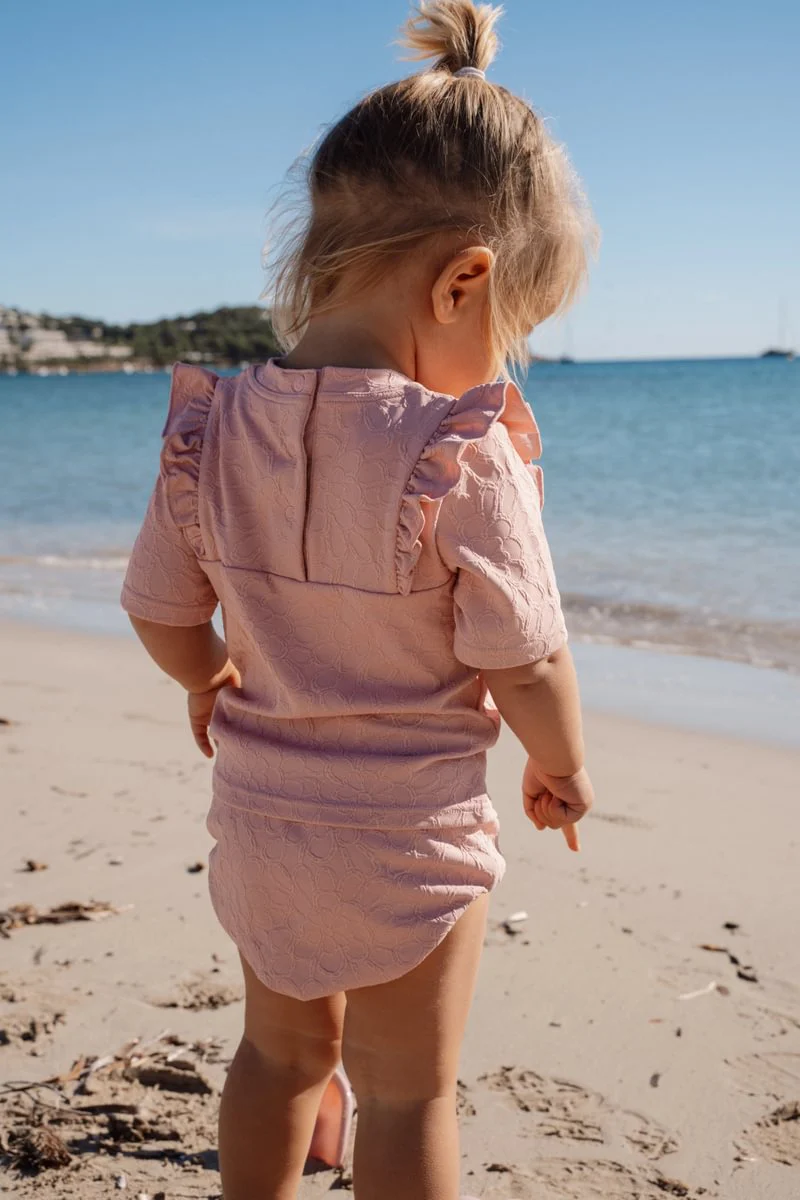 * Little Dutch UV Zwemshirt Korte Mouwen | Dreamy Pink Rose - Image 14