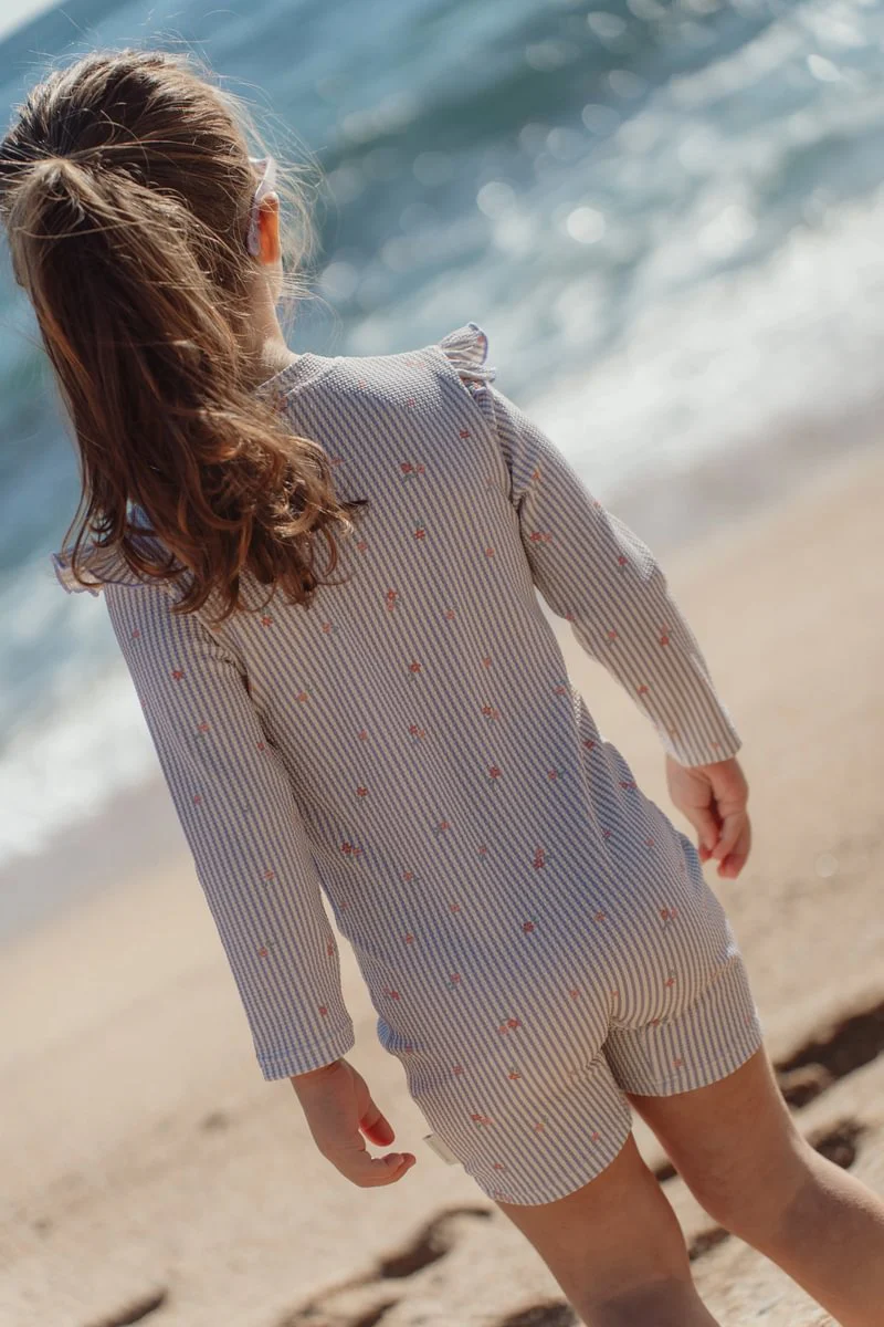 * Little Dutch UV Zwempak Lange Mouwen | Dreamy Stripes - Image 10