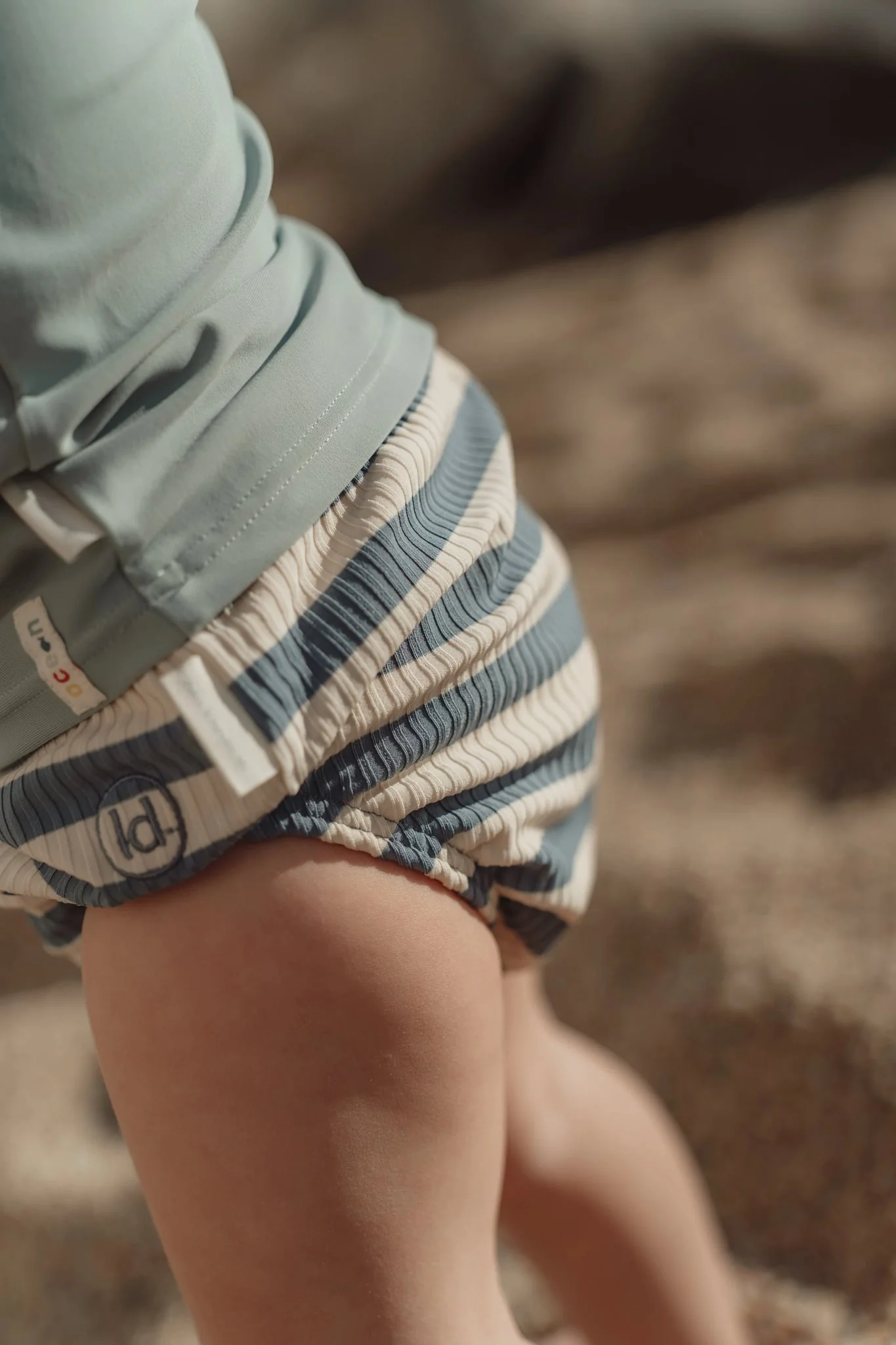 * Little Dutch Zwemluier | Ocean Blue Stripes - Image 5