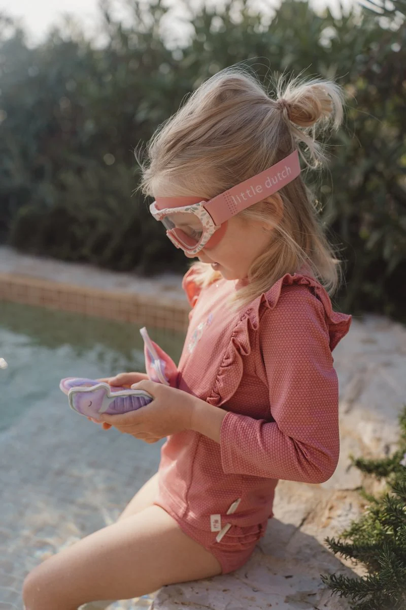 * Little Dutch Zwemshirt Lange Mouwen | Dreamy Pink Sparkle - Image 18