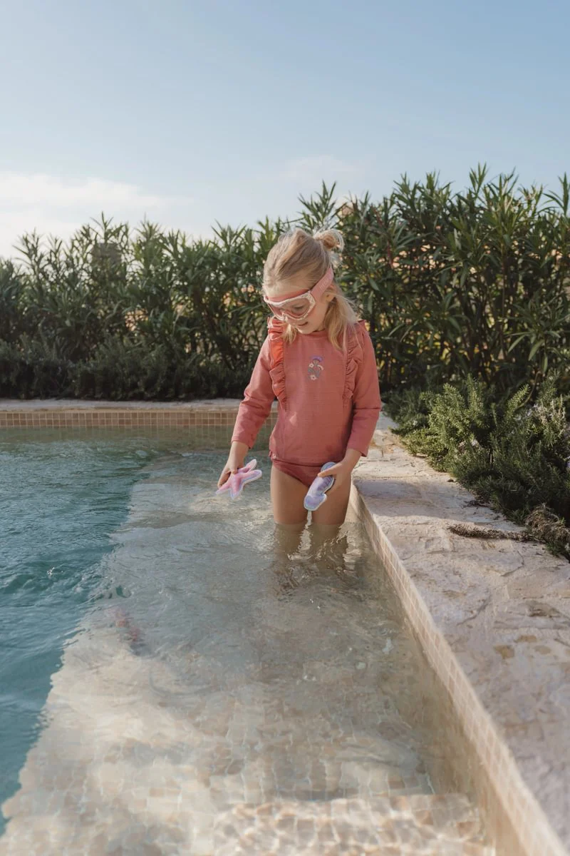 * Little Dutch Zwemshirt Lange Mouwen | Dreamy Pink Sparkle - Image 19