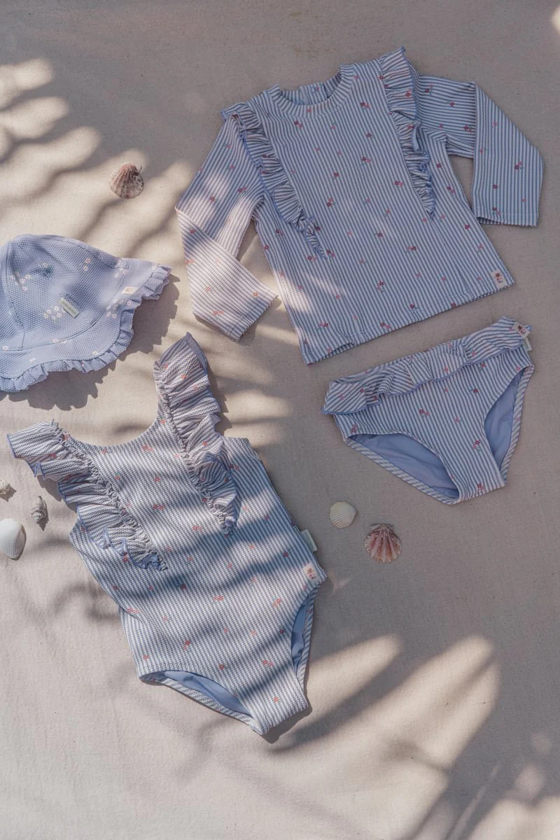 * Little Dutch Zwemshirt Lange Mouwen | Dreamy Stripes - Image 5