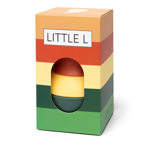 * Little L Stapeltoren Peer Groen en Oranje - Image 3
