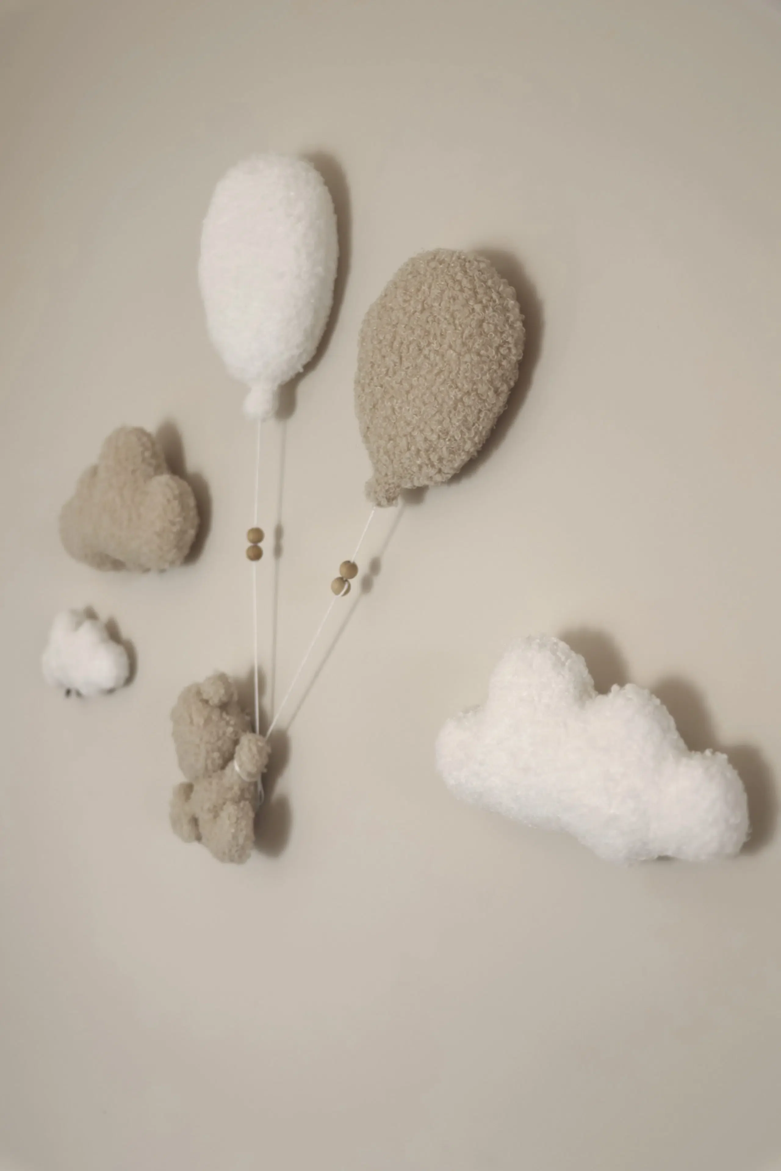 Little Loua Teddy Bouclé Wanddecoratie Big | 6 stuks - Image 3