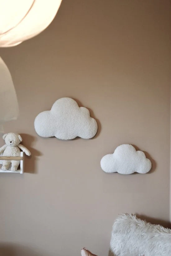 Little Loua Wolk Bouclé wanddecoratie | Grote wolk - Image 3