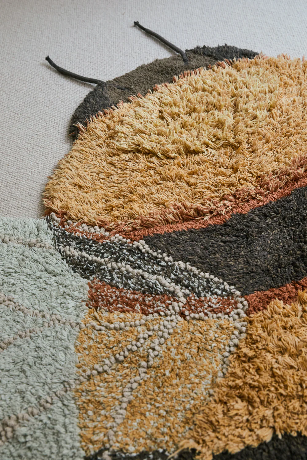 Lorena Canals Machinewasbaar Tapijt Rug 115x150cm | Bee - Image 8
