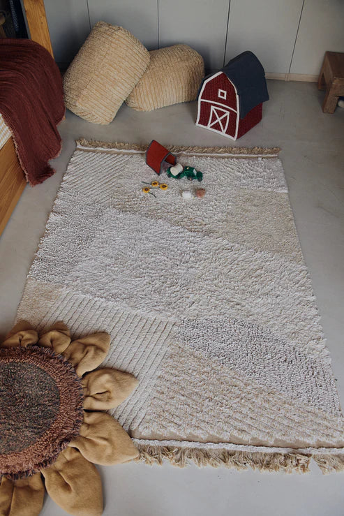 Lorena Canals Machinewasbaar Tapijt Rug 120x170cm | Farm Fields - Image 6